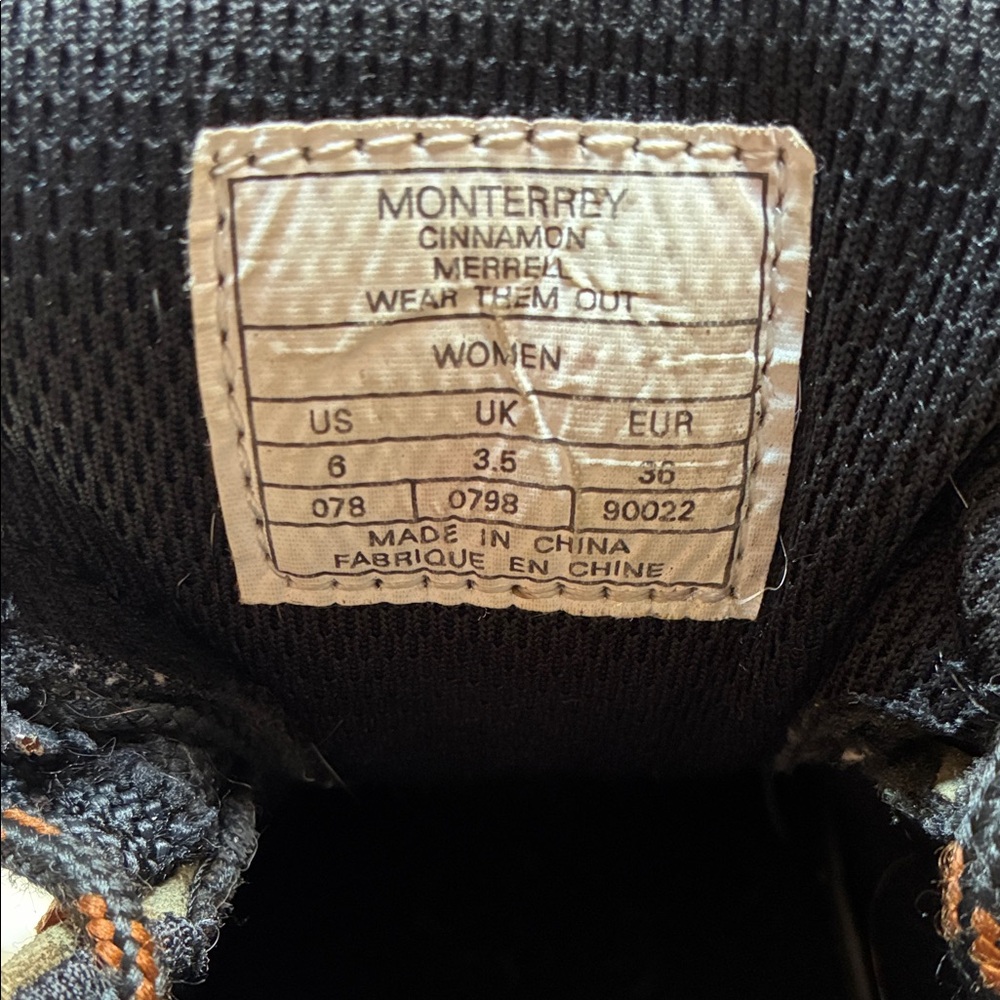 Merrell Brown and Black Athletic Shoes - Picture 13 of 13